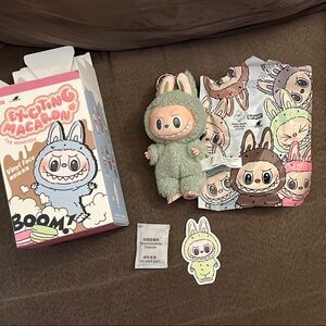 Green Grape Labubu Exciting Macaron